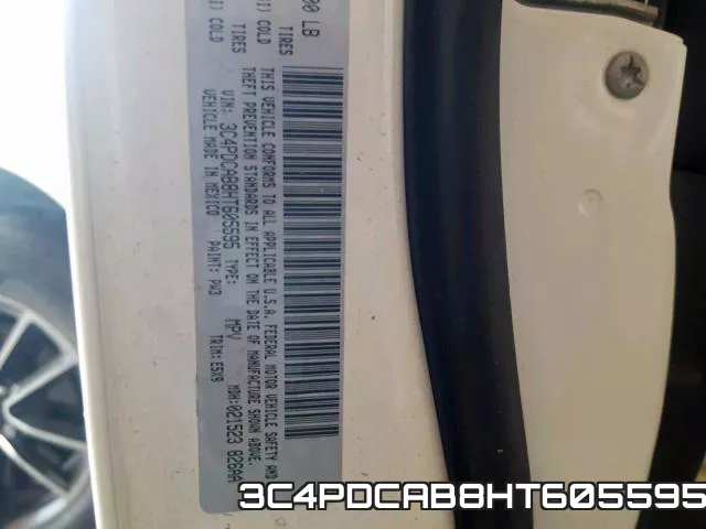 3C4PDCAB8HT605595 фото 2