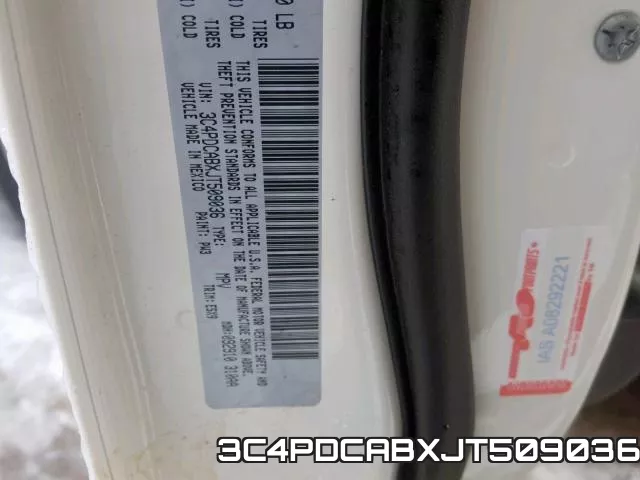 3C4PDCABXJT509036 фото 2