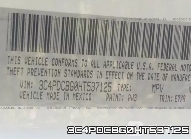 3C4PDCBG0HT537125 фото 10