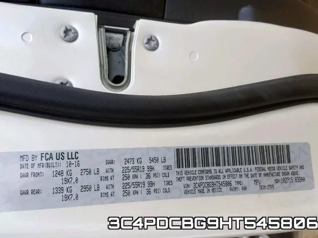 3C4PDCBG9HT545806 фото 2