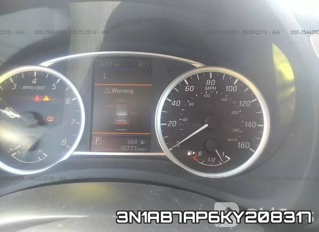 3N1AB7AP6KY208317 фото 8