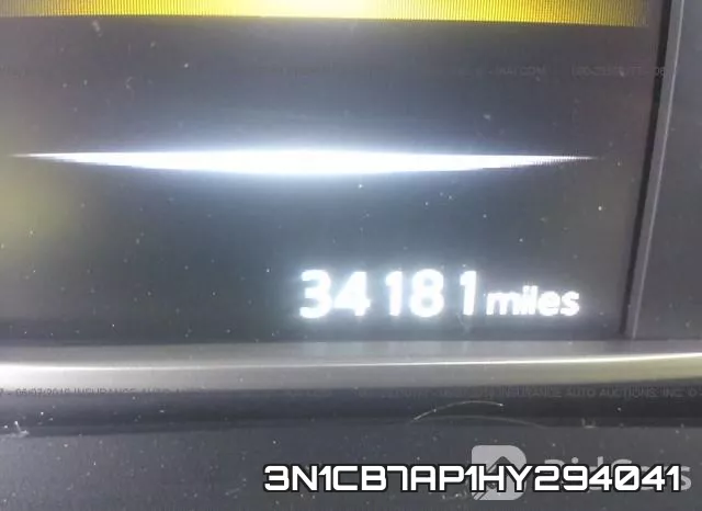 3N1CB7AP1HY294041 фото 8