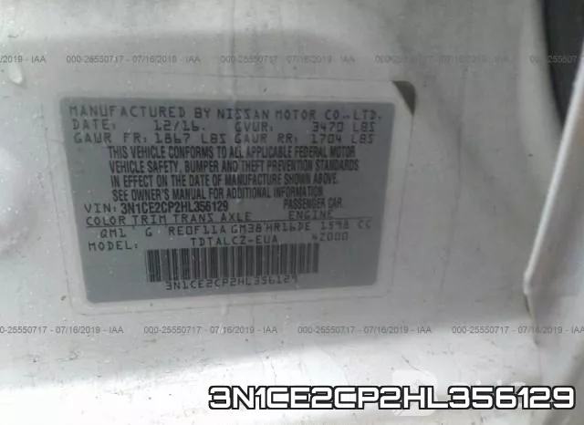 3N1CE2CP2HL356129 фото 10