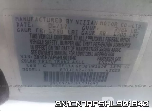 3N1CN7AP5HL901840 фото 10