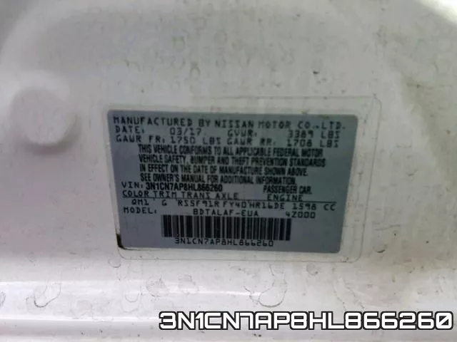 3N1CN7AP8HL866260 фото 2