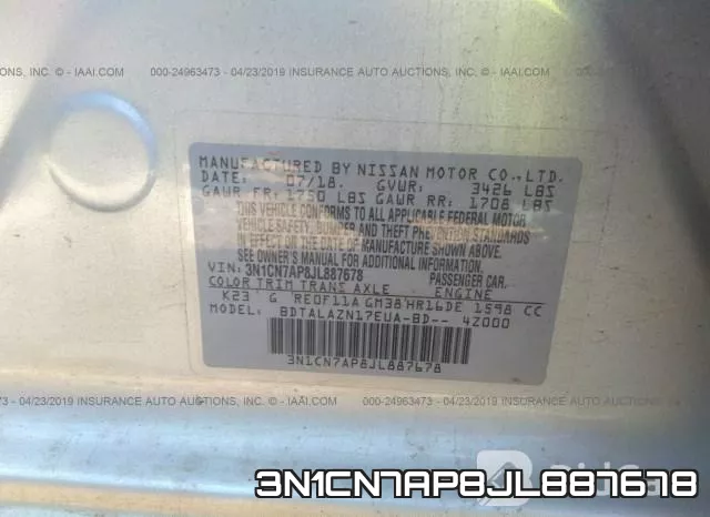 3N1CN7AP8JL887678 фото 10