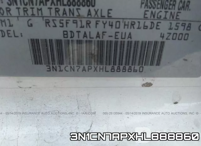 3N1CN7APXHL888860 фото 10
