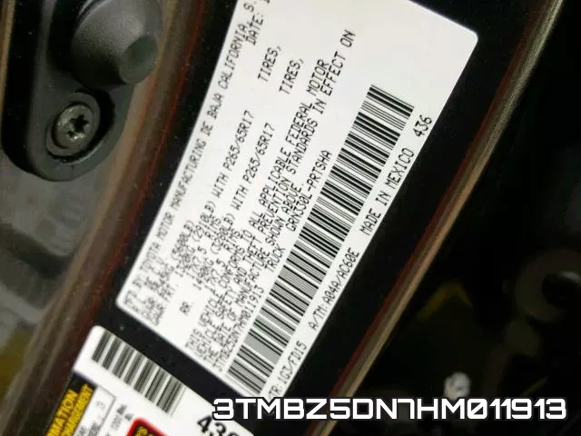 3TMBZ5DN7HM011913 фото 2