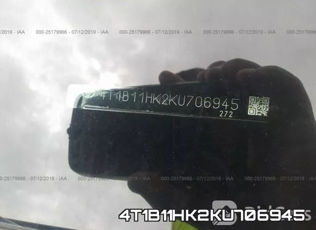 4T1B11HK2KU706945 фото 10