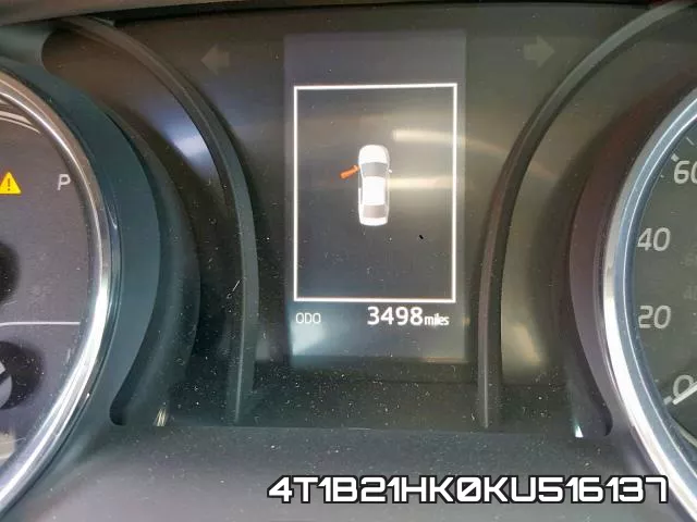 4T1B21HK0KU516137 фото 9