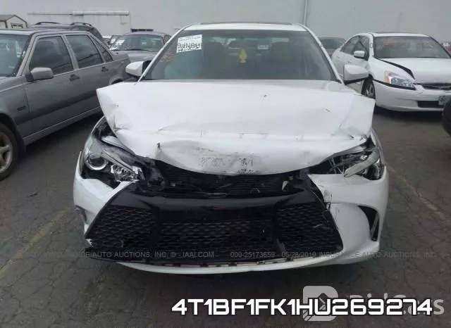 4T1BF1FK1HU269274 фото 7