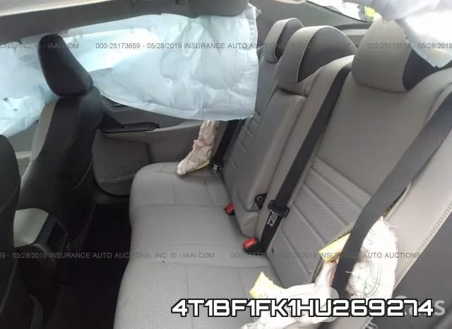 4T1BF1FK1HU269274 фото 9