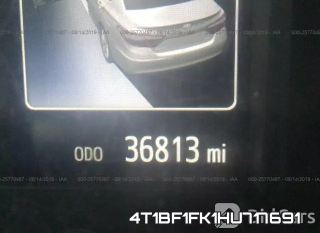 4T1BF1FK1HU717691 фото 8