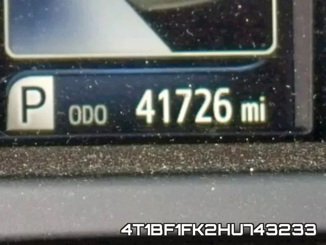 4T1BF1FK2HU743233 фото 9