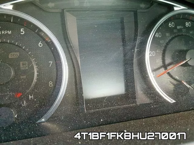 4T1BF1FK8HU270017 фото 9