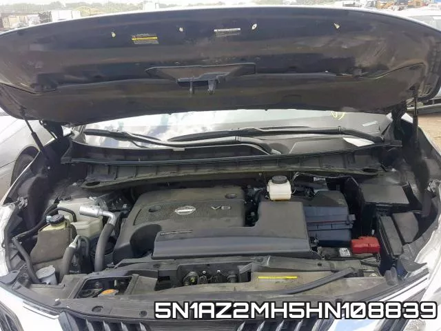 5N1AZ2MH5HN108839 фото 8