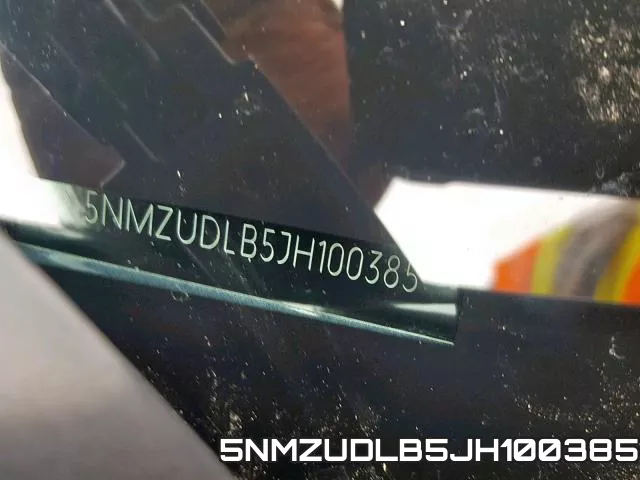5NMZUDLB5JH100385 фото 2
