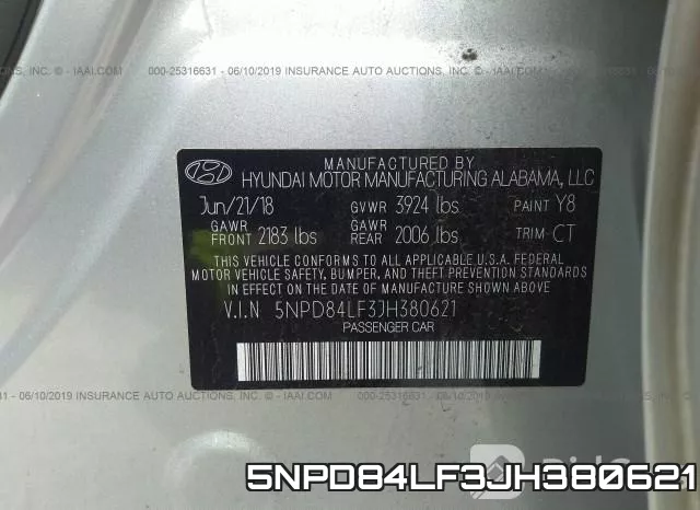 5NPD84LF3JH380621 фото 10