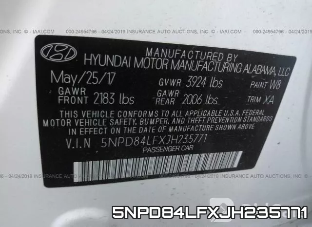5NPD84LFXJH235771 фото 10