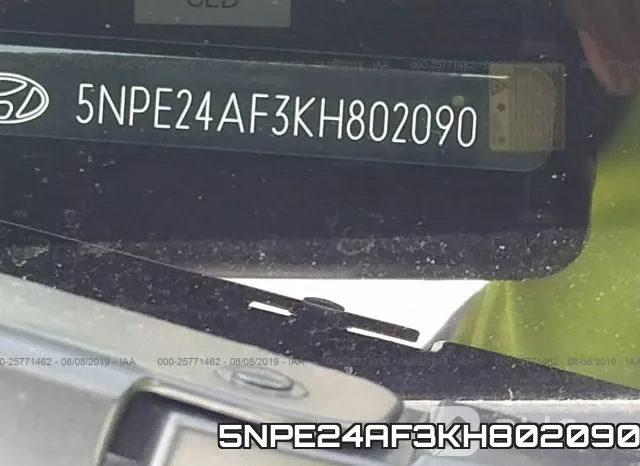 5NPE24AF3KH802090 фото 10