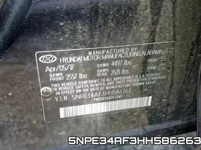 5NPE34AF3HH586263 фото 2
