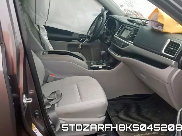 5TDZARFH8KS045208 фото 6