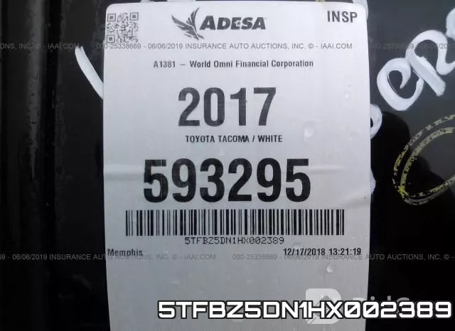 5TFBZ5DN1HX002389 фото 10