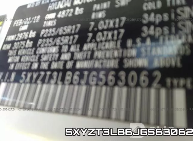 5XYZT3LB6JG563062 фото 10