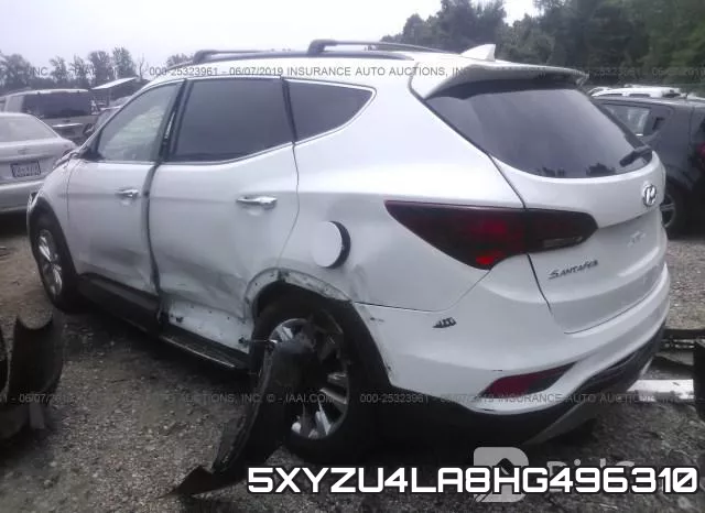 5XYZU4LA8HG496310 фото 4
