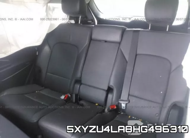 5XYZU4LA8HG496310 фото 9