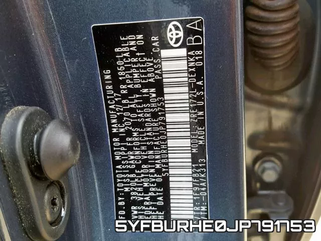 5YFBURHE0JP791753 фото 2