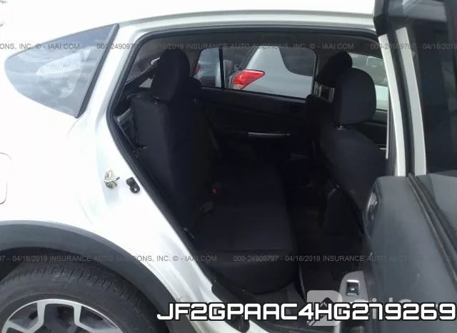 JF2GPAAC4HG279269 фото 9
