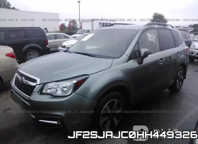 JF2SJAJC0HH449326 фото 3