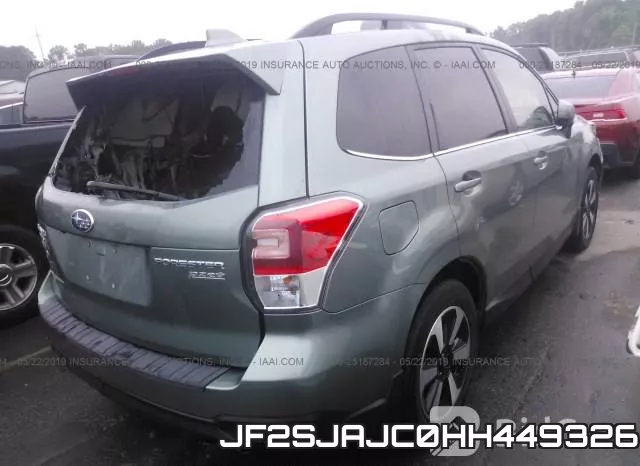 JF2SJAJC0HH449326 фото 5