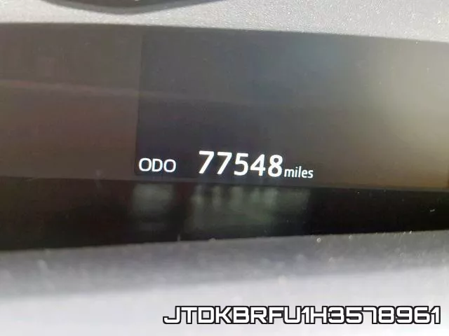 JTDKBRFU1H3578961 фото 9