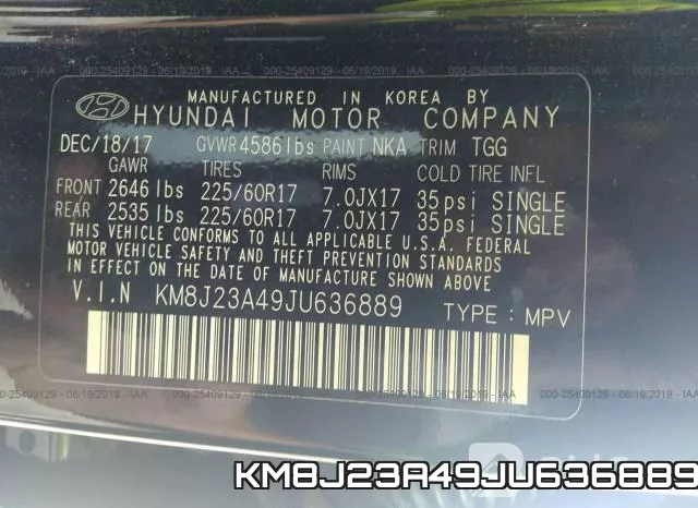 KM8J23A49JU636889 фото 10
