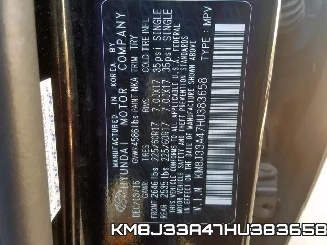 KM8J33A47HU383658 фото 2