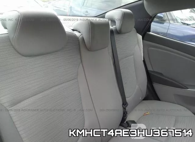 KMHCT4AE3HU367514 фото 4