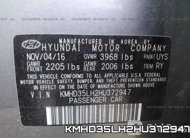 KMHD35LH2HU372947 фото 10