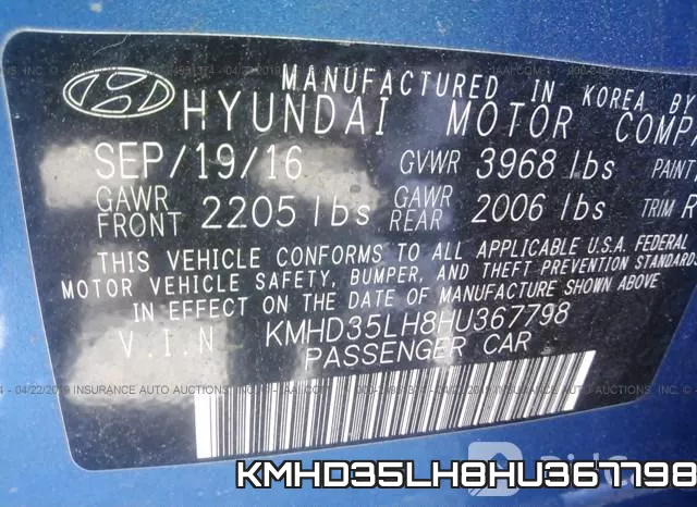 KMHD35LH8HU367798 фото 10