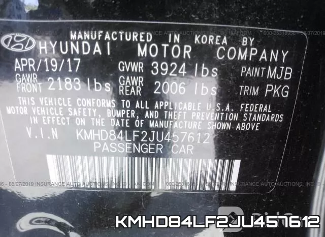 KMHD84LF2JU457612 фото 10
