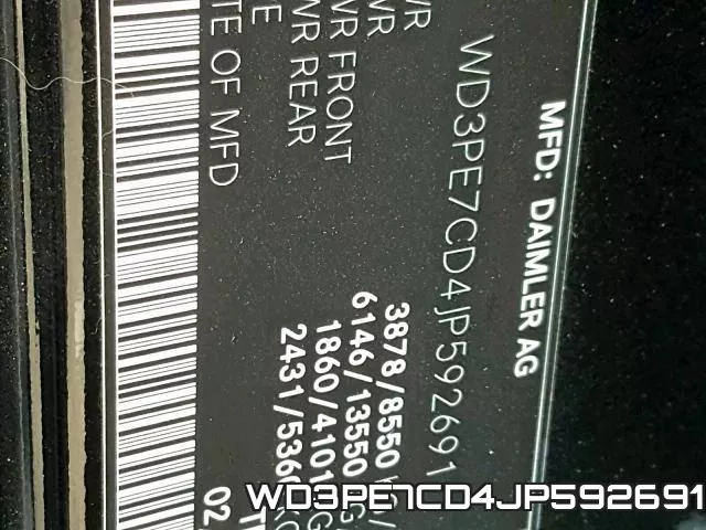 WD3PE7CD4JP592691 фото 2