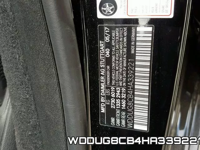 WDDUG8CB4HA339221 фото 2