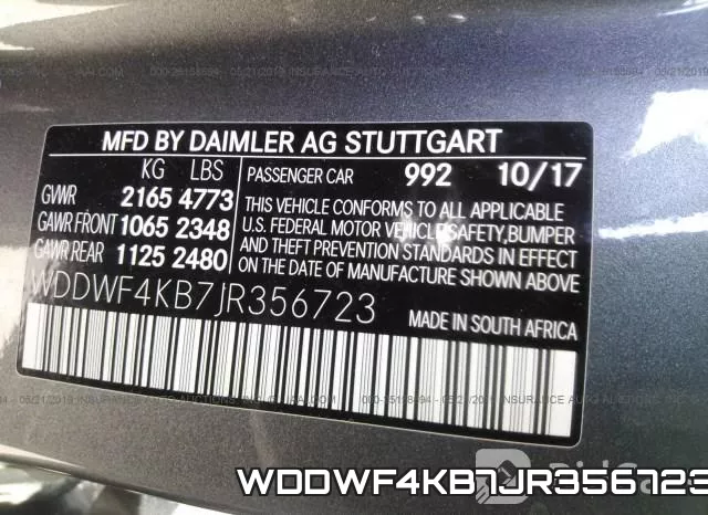 WDDWF4KB7JR356723 фото 10
