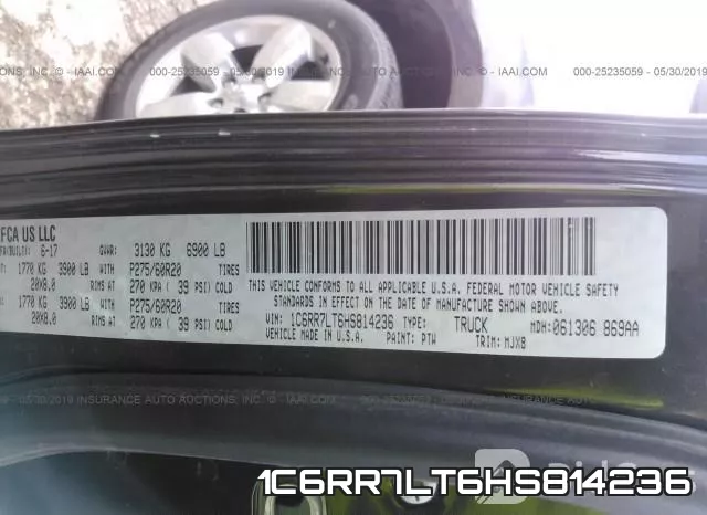 1C6RR7LT6HS814236 фото 10