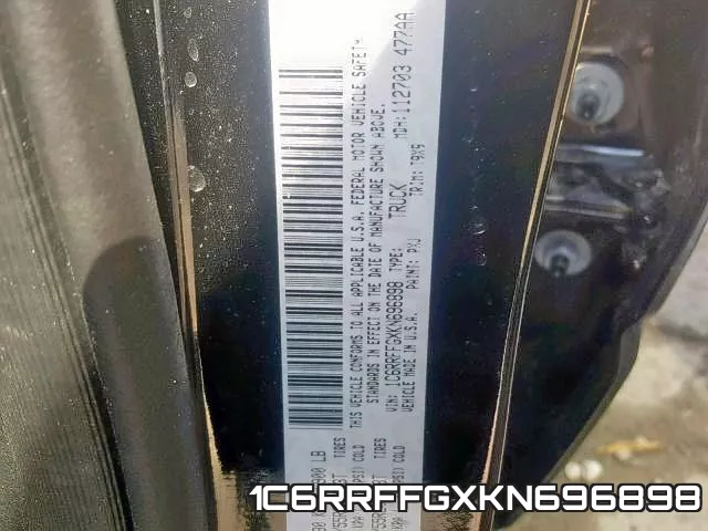 1C6RRFFGXKN696898 фото 2