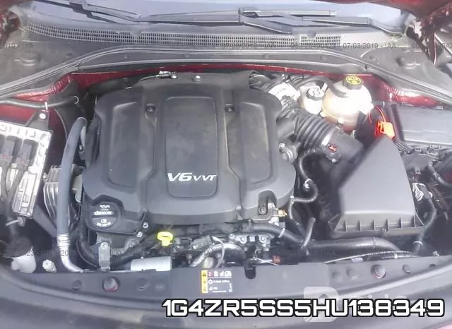 1G4ZR5SS5HU138349 фото 2