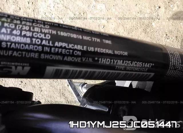 1HD1YMJ25JC051447 фото 2
