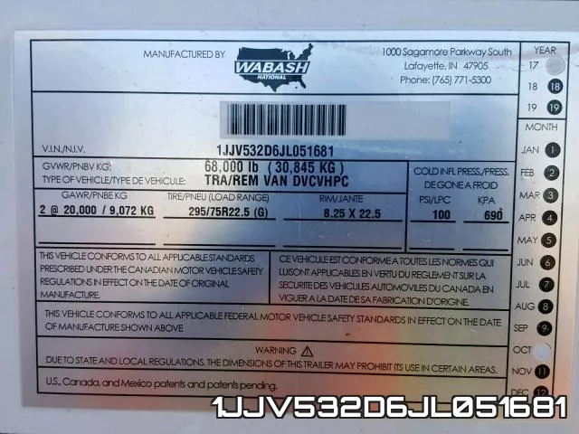 1JJV532D6JL051681 фото 2