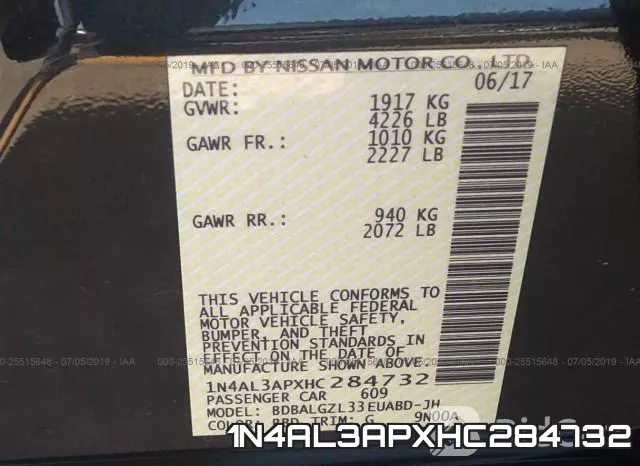 1N4AL3APXHC284732 фото 10